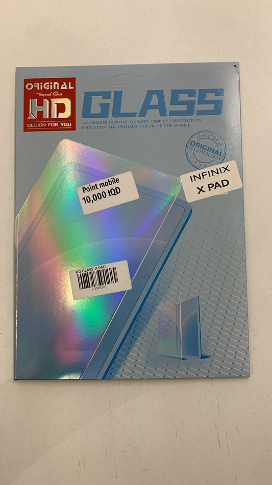 HD GLASS FOR INFNIX X PAD  - لاصق شاشة للانفنكس اكس باد