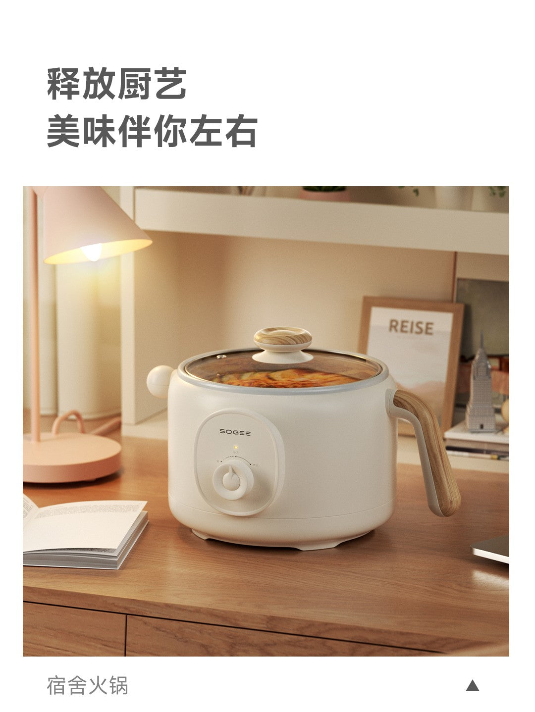 SMALL MULTI-FUNCTION ELECTRIC COOKER 2L REGULAR - قدر الطهي الكهربائي المتعدد الوظائف سعة 2 لتر 600 واط