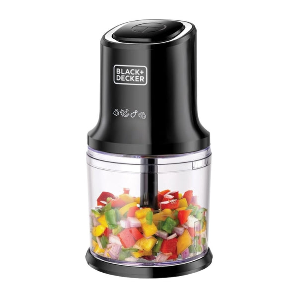 Black&Decker FC500J-B5 500W VERTICAL CHOPPER WITH EXTRA BOWL - محضرة طعام عامودية بقوة 500 واط مع وعاء اضافي من بلاك اند ديكر