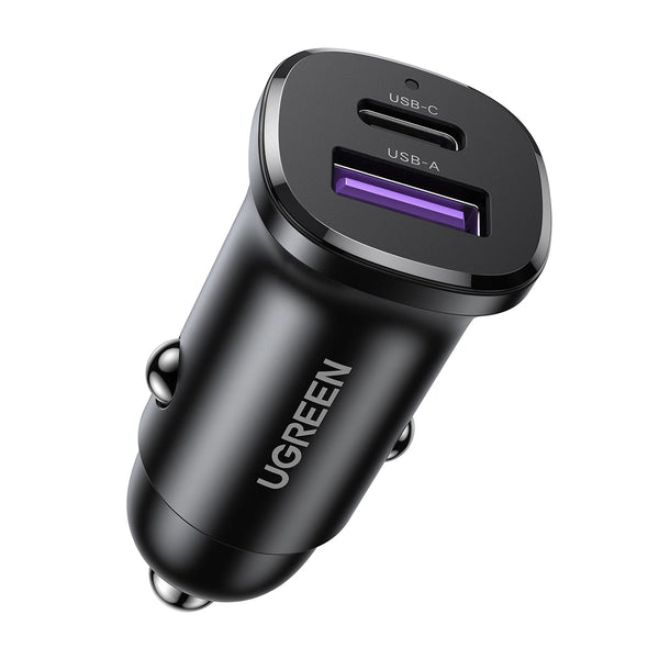 UGREEN Car Charger 30W 2-Port Fast - شاحن سيارة 30 واط من يوكرين