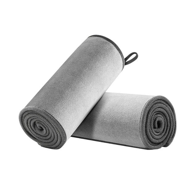 BASEUS EASY LIFE CAR WASHING TOWEL 40CM X 40CM GRAY - منشفة مايكروفايبر للسيارات بقياس 40 في 40 سم من باسيوس