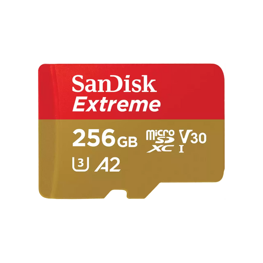 SanDisk Extreme microSD Card for Mobile Gaming - 256GB - رام 256 جيجابايت من سان ديسك