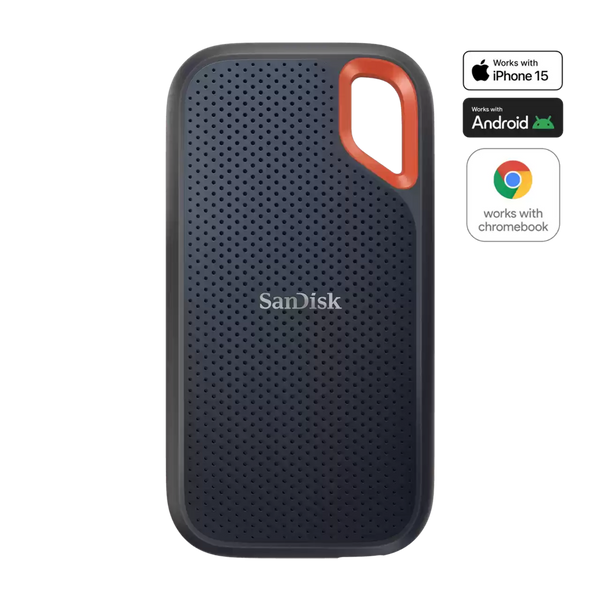 SanDisk Extreme Portable SSD 2TB - هارد خارجي محمول بسعة 2 تيرابايت من سان ديسك