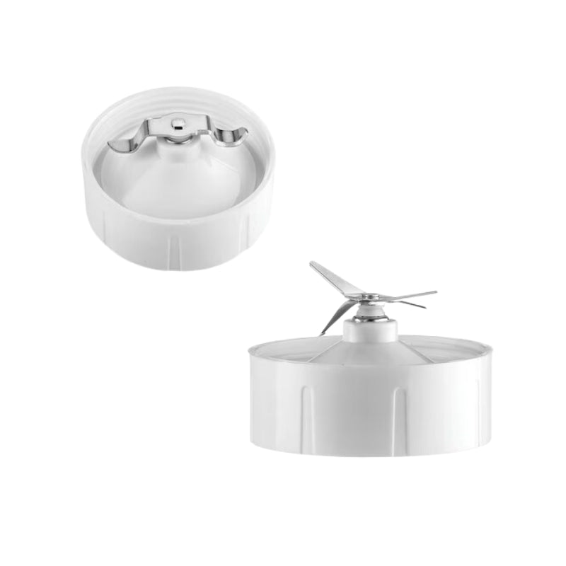 Black&Decker BX4000-B5 Blender With Grinder &Chopper 400W white - خلاط كهربائي بقدرة 400 واط مع مطحنة عدد 2 من بلاك اند ديكر ابيض