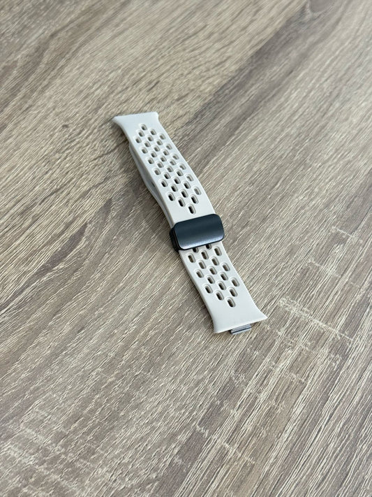 NYLON STRAP FOR HUAWEI FIT 3-4-4 PRO WHITE - سير ساعة هواوي فت 3-4-4 برو ابيض