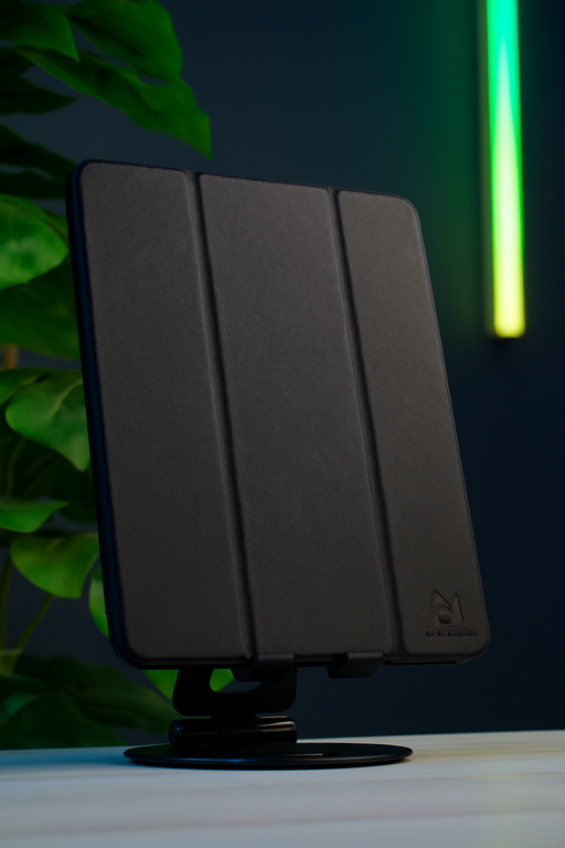 FOXTECH FLAT COVER WITH PEN SLOT FOR HONOR PAD X9A BLACK - كفر باد هونر اكس 9 أي مع مكان مخصص للقلم اسود