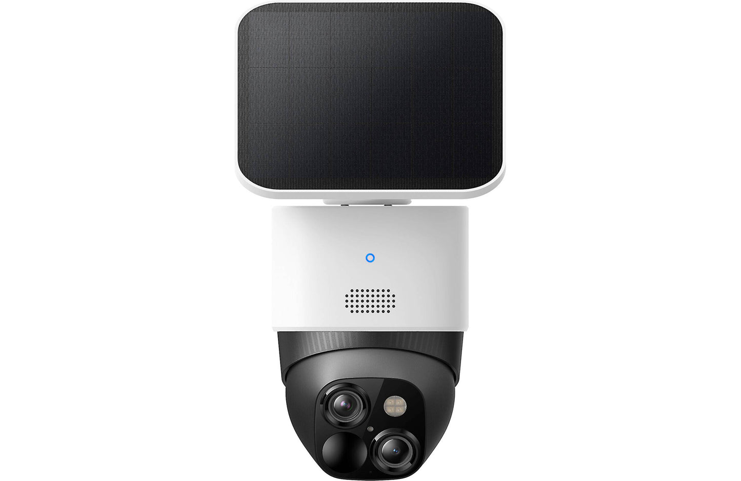 ANKER EUFY SECURITY CAM SOLOCAM S340 360 - كاميرا مراقبة خارجية مزدوجة العدسة تعمل بالطاقة الشمسية من انكر