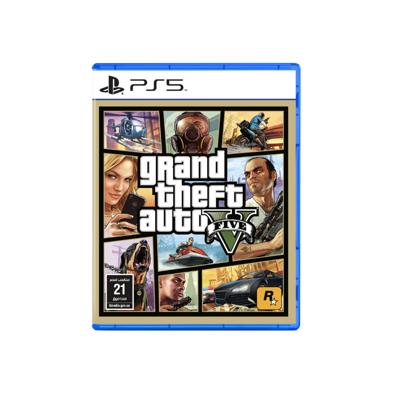 GRAND THEFT AUTO V FIVE PS5 DISK (GTA) - جي تي اي 5 قرص بلايستيشن 5