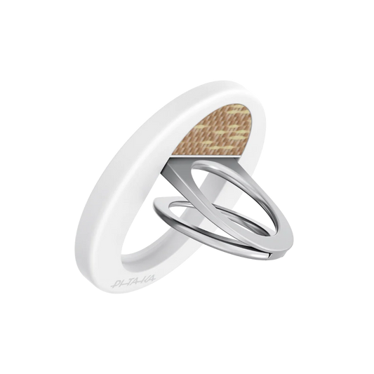PITAKA MAGSAFE PHONE RING HOLDER GRIP 3 GOLDEN GLINT - حلقة هاتف ماك سيف جريب 3 من بيتاكا ذهبي لامع