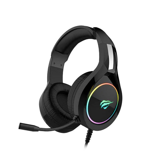 Havit HV-H2232d E-Sport Gaming RBG Headphone Black - سماعات هيدسيت سلكيه للالعاب من هافيت