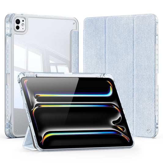 UNID BOOK CASE FOR IPAD PRO 13 2024 BLUE - كفر ايباد برو 13 2024 ازرق