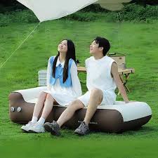 Yisu PL2-01 Automatic Leisure Bed Earth Brown - سرير هوائي ذكي اوتوماتيكي قابل للنفخ والتفريغ يتحمل حتى 150 كغم