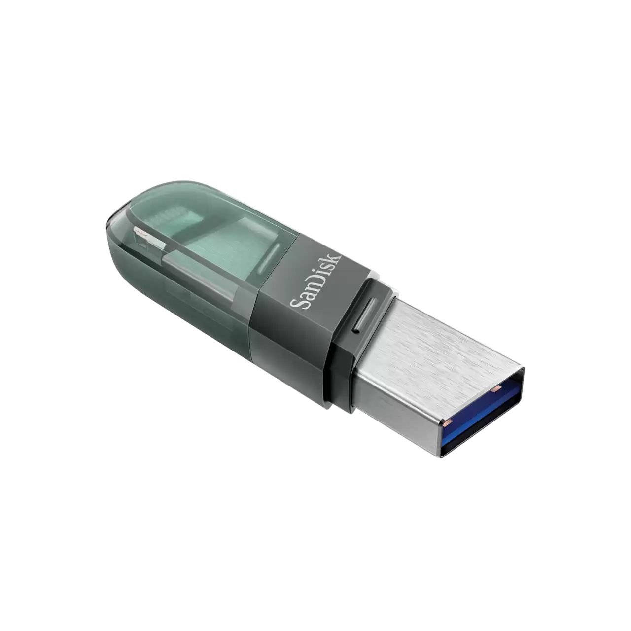 SAN DISK FLASH DRIVE FLIP IPHONE 64 GB  - فلاش ميموري يو اس بي لايتننغ 64 جيججابايت من سان دسك