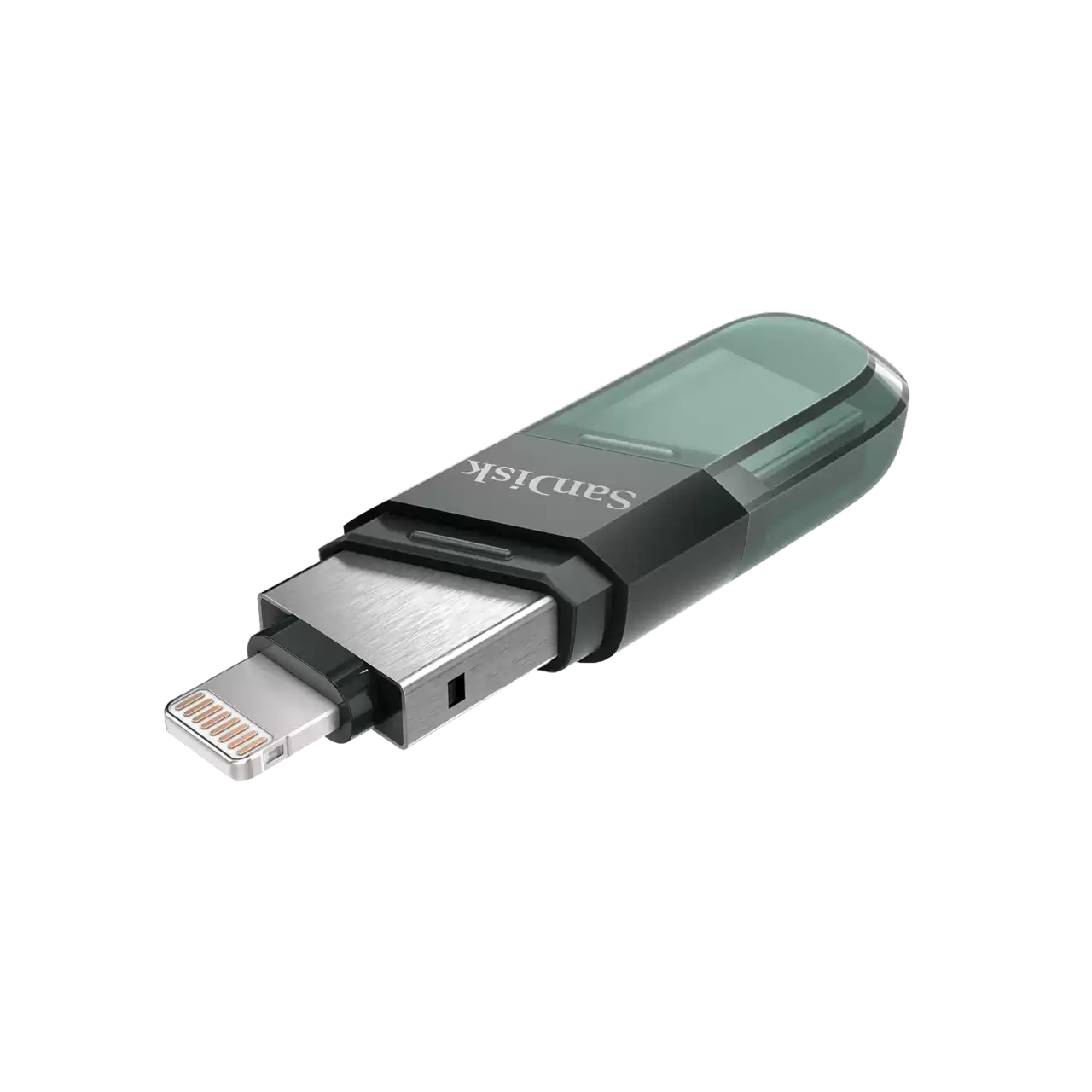 SAN DISK FLASH DRIVE FLIP IPHONE 64 GB  - فلاش ميموري يو اس بي لايتننغ 64 جيججابايت من سان دسك