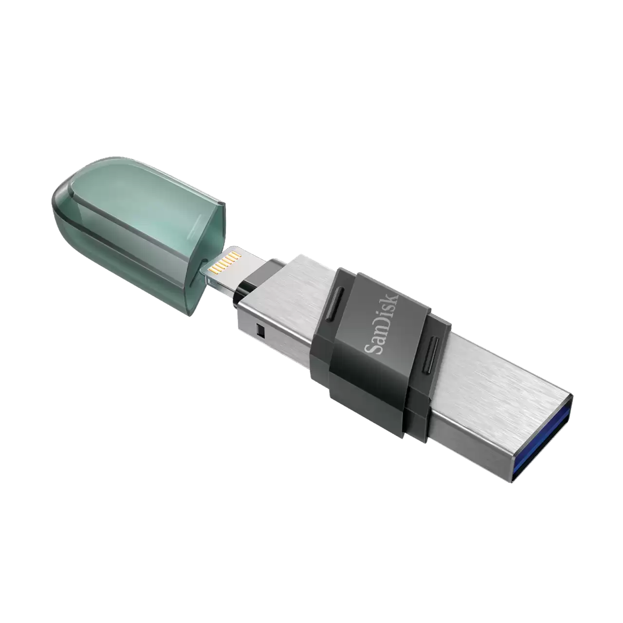 SAN DISK FLASH DRIVE FLIP IPHONE 64 GB  - فلاش ميموري يو اس بي لايتننغ 64 جيججابايت من سان دسك