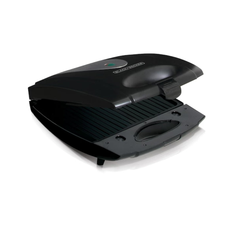 Black&Decker TS4080-B5 Multiple sandwich maker 1400W black - صانعة ساندويتشات وشواية متعددة الاستخدامات بقدرة 1400 واط من بلاك اند ديكر