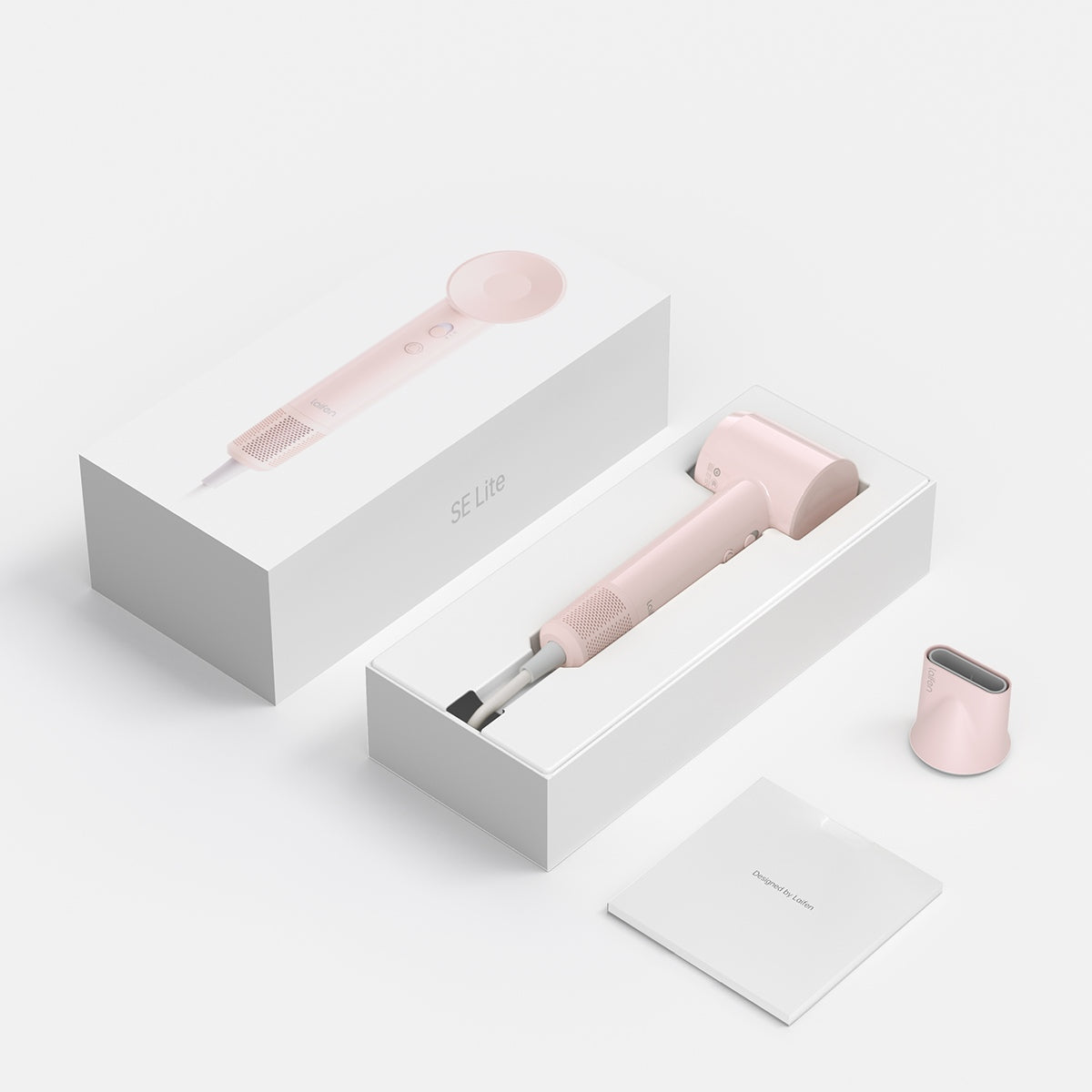 LAIFEN HAIR DRYER SE LITE GLOSSY PINK - شسوار الشعر 1400 واط من لايفن وردي لامع