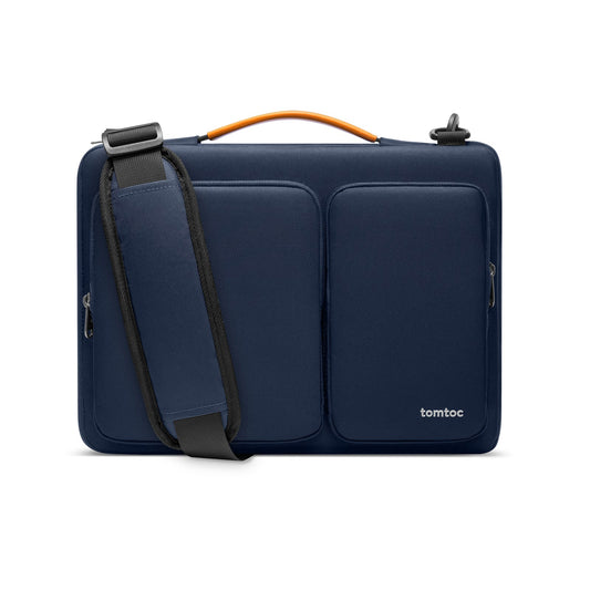Tomtoc Defender-A42 Laptop Briefcase 13.5 Inch Navy Blue-حقيبه لابتوب من تومتك