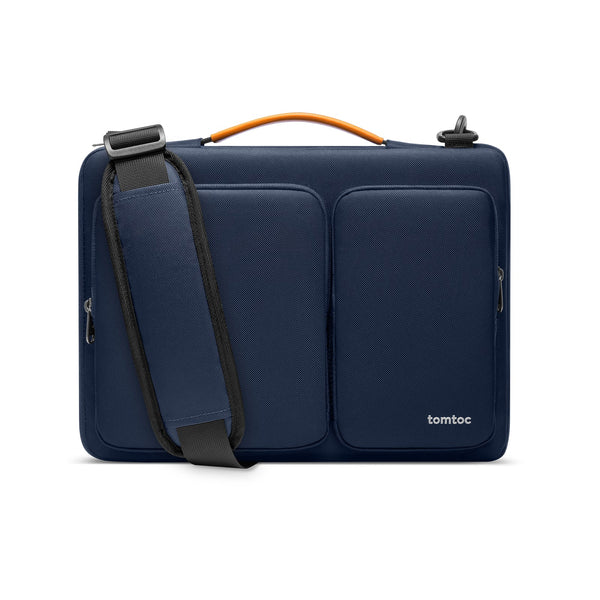 Tomtoc Defender-A42 Laptop Briefcase 13.5 Inch Navy Blue-حقيبه لابتوب من تومتك
