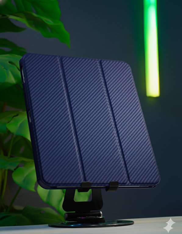 LISHEN CASE FOR IPAD PRO 13 2024 BLUE - كفر ايباد 13 برو ازرق