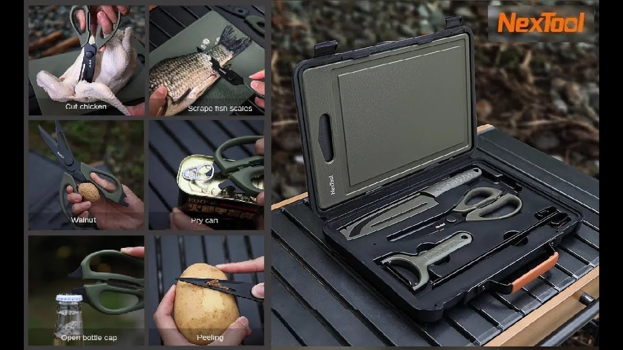 NEXTOOL BBQ TOOL BOX - مجموعة ادوات الشواء من نيكستول