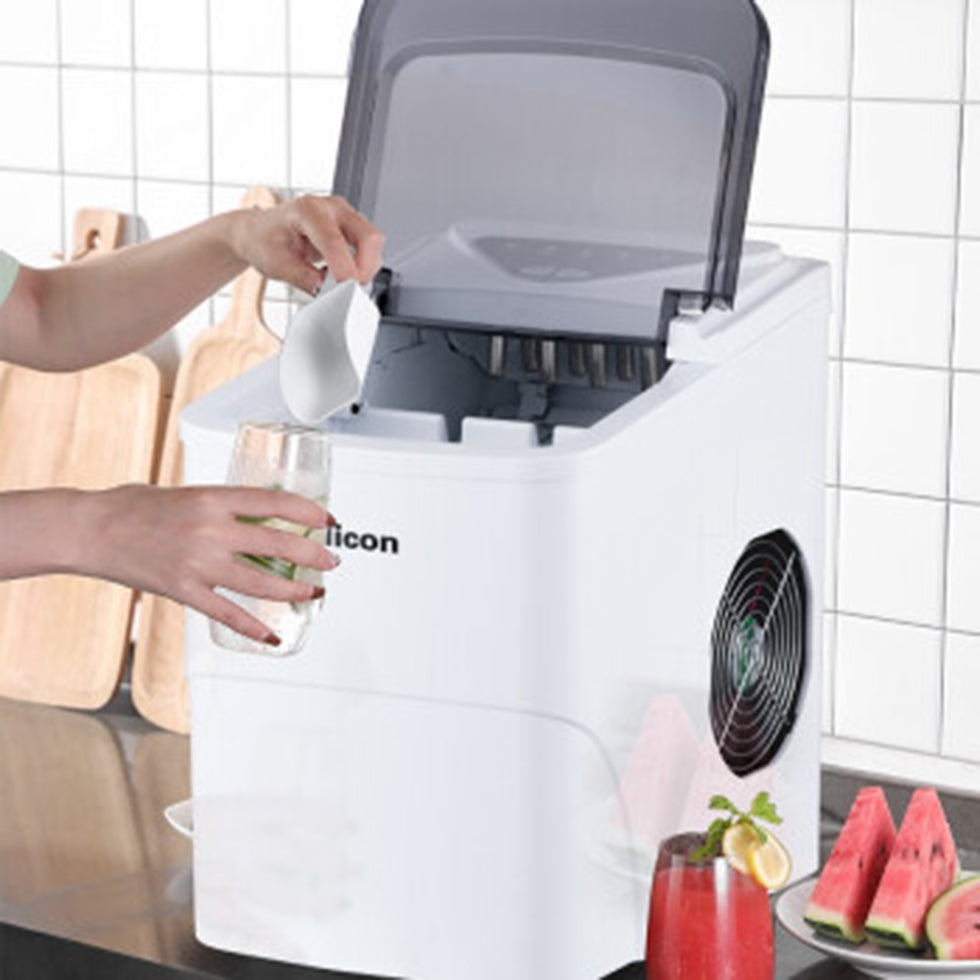 HICON ICE MAKER 16AL - ماكنة صنع الثلج الكهربائية من هايكون