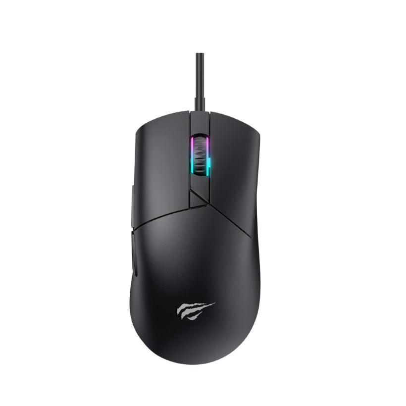 Havit MS1038 Gaming mouse black - ماوس سلكي للالعاب من هافيت اسود