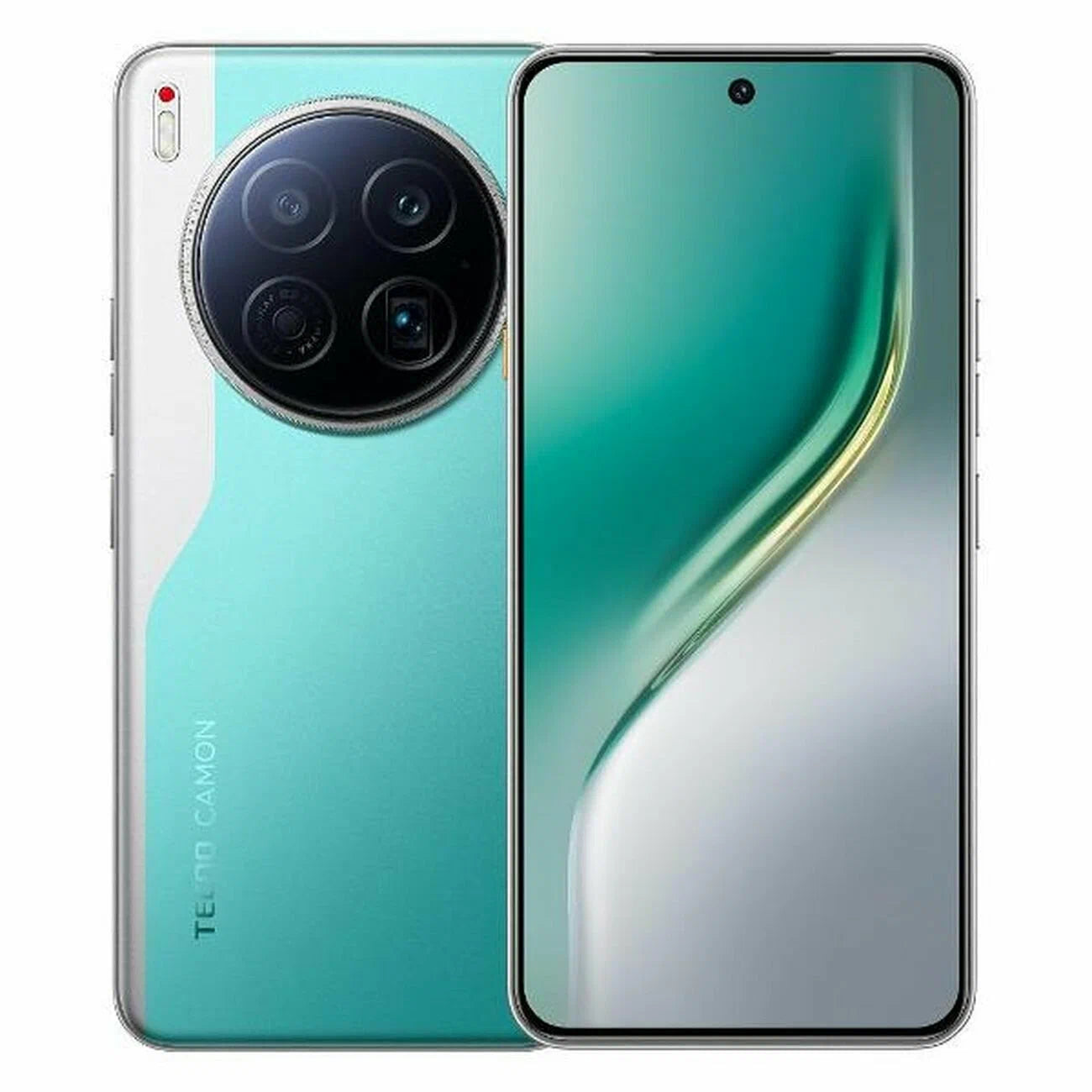 Tecno Camon 40 Premier 5G 12-256GB Emerald Lake Green - تكنو كامون 40 بريميير 5 جي 256/12 جيجابايت اخضر