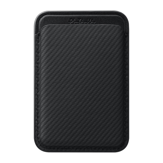 PITAKA MAGNETIC WOVEN WALLET BLACK/GRAY - محفظة بطاقات مغناطيسية بيتاكا منسوجة اسود رمادي