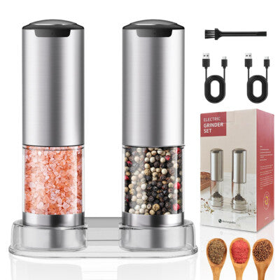 Electric grinder (2pcs set) - طقم مطحنة كهربائية للتوابل (2 قطعة)