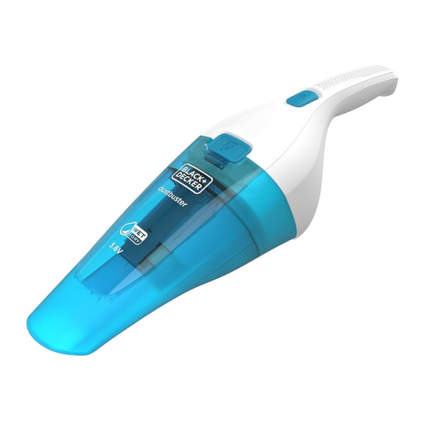 Black&Decker WDC115WA-B5 Vacuum cleaner 3.6V white/blue - مكنسة كهربائية لاسلكية محمولة 3.6 فولت من بلاك اند ديكر