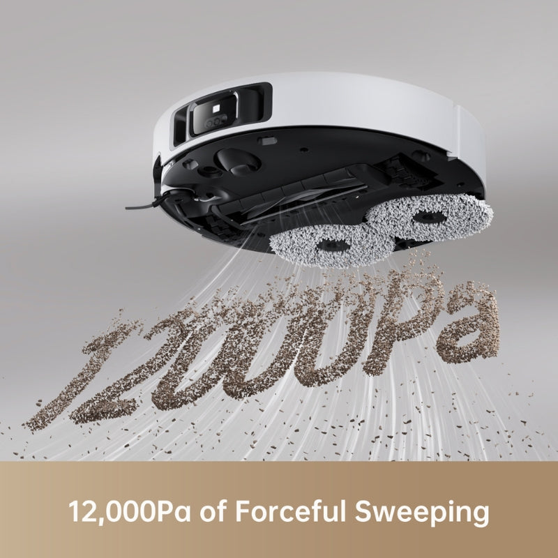 Dreame X40 Ultra Robot Vacuum - روبوت التنظيف كنس ومسح بقوة شفط 12000 باسكال من دريمي