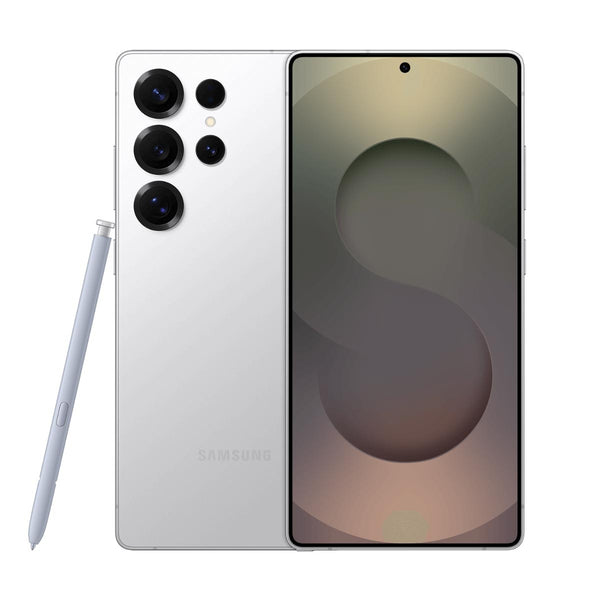 Galaxy S25 Ultra 12/256 GB Titanium Whitesilver - سامسونج جالاكسي اس 25 الترا 5 جي 256/12 جيجابايت تيتانيوم أبيض فضي