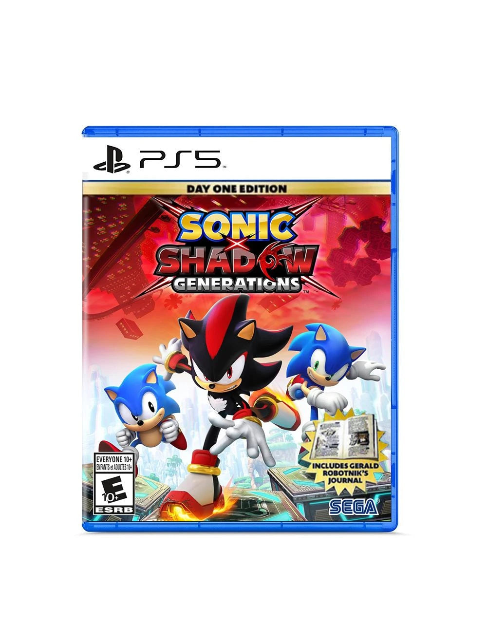 PS5 GAMES SONIC X SHADOW GENERATIONS - سونيك اكس شادو الاجيال قرص بلايستيشن 5