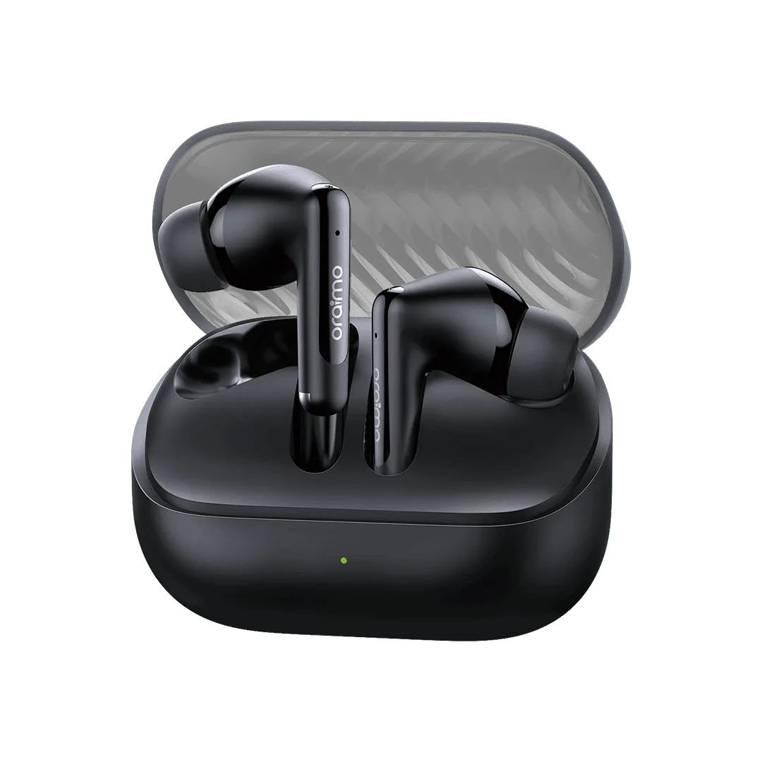 Oraimo SpaceBuds Neo Wireless Earbuds Black - سماعات بلوتوث من اورايمو اسود