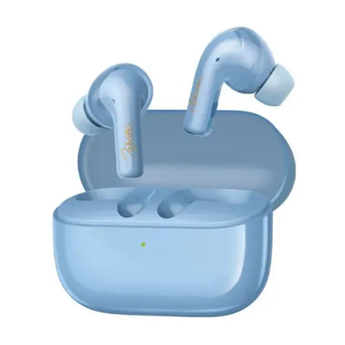Oraimo SpaceBuds Z Black ANC TWS Earbuds BLUE - سماعات بلوتوث بتقنية الغاء الضوضاء من اورايمو ازرق