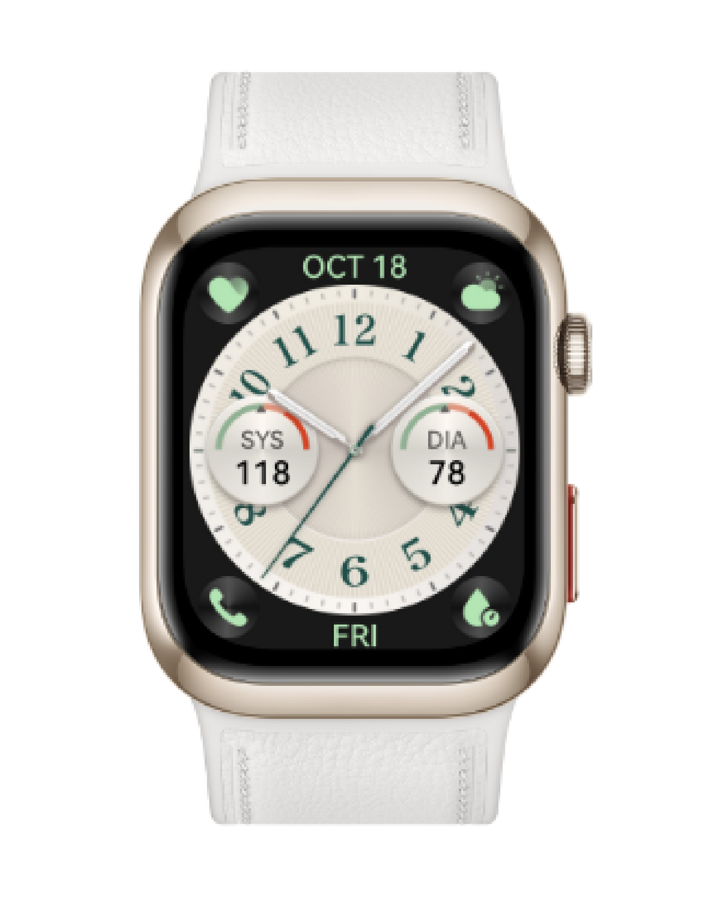 HUAWEI WATCH D2 LEATHER STRAP GOLD - ساعة ذكية من هواوي ذهبي