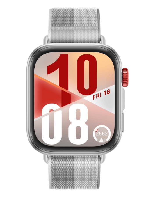 HUAWEI WATCH FIT 4 GRAY - ساعة ذكية مع ميزة الدفع الذكي (NFC) من هواوي رمادي