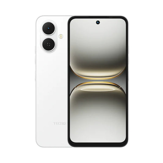 Tecno Spark Go 2 4/128GB Veil White - تكنو سبارك جو 2 128/4 جيجابايت ابيض