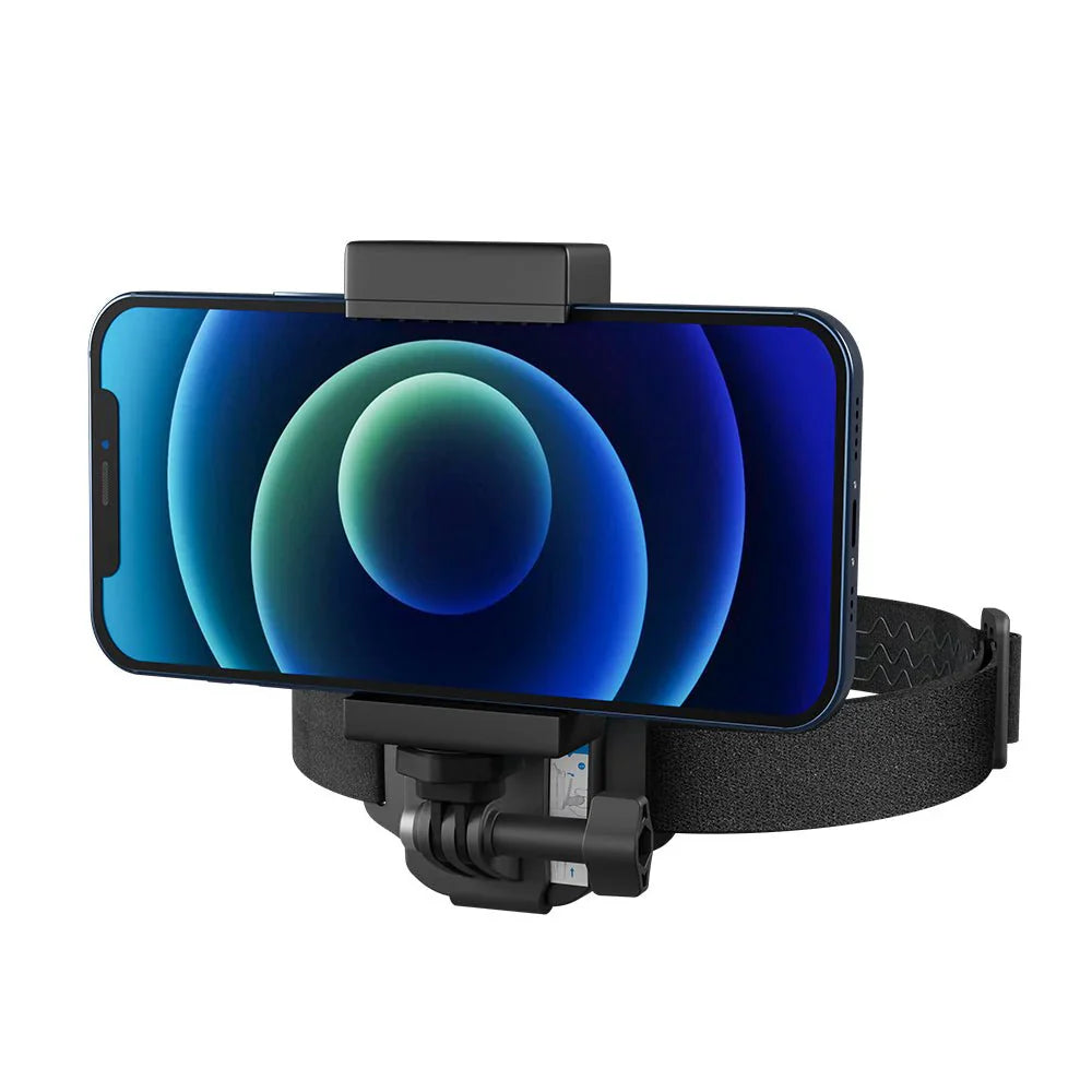 TELESIN 2-in-1 Hat Clip Quick Release Headband - حزام الرأس للكاميرا سريع الفتح مع مشبك القبعة من تيليسن