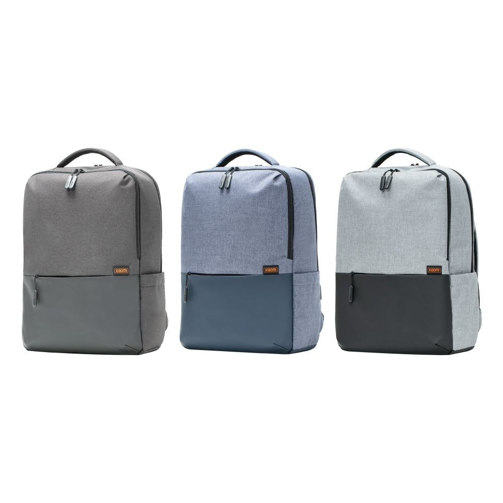 XIAOMI COMPUTER BACKPACK LIGHT GRAY - حقيبة ظهر لللابتوب من شاومي رمادي فاتح