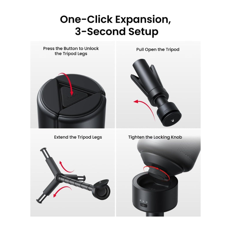 Anker Nebula Capsule Power Bank Tripods - ستاند داتا شو مع باوربنك  من انكر نيبولا