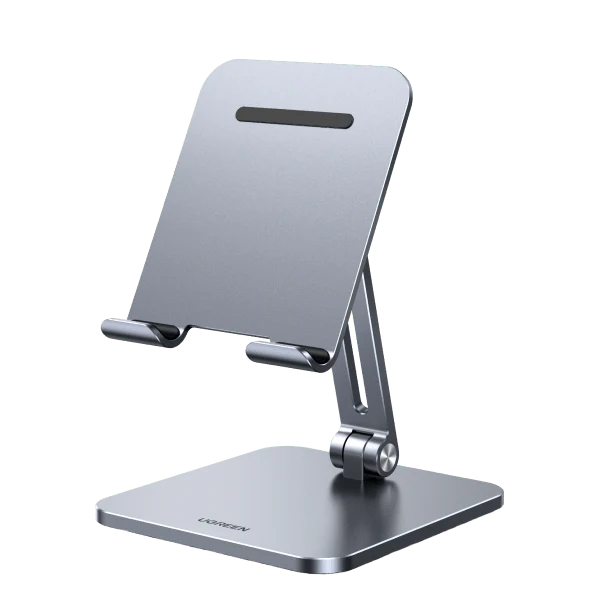 UGREEN Stand Foldable Metal Tablet - ستاند مكتبي قابل للطي للاجهزة اللوحية والهواتف حتى 12.9 انش من يوكرين