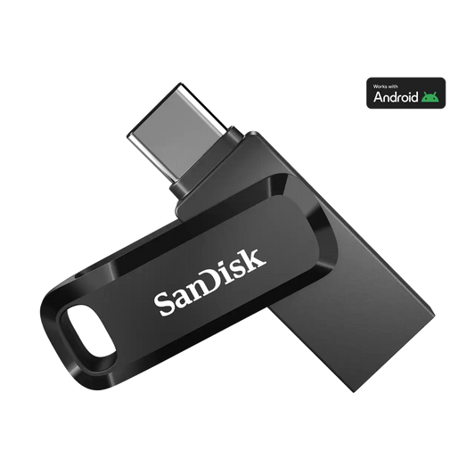 SanDisk Ultra Dual Drive Go USB Type C Flash Drive 64 GB - فلاش ميموري يو اس بي تايب سي 64 جيجابايت من سان دسك