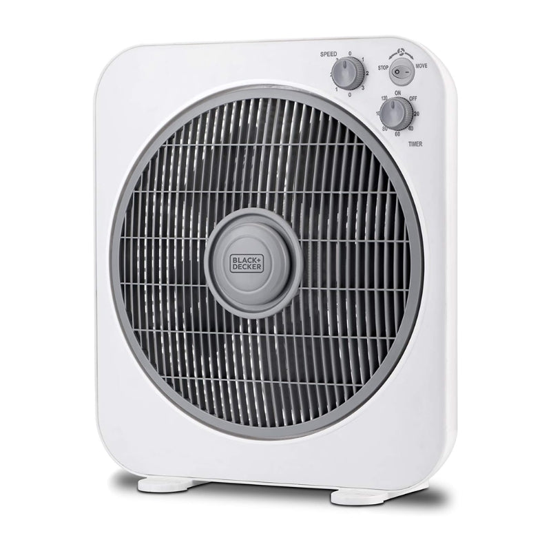 Black&Decker FB1220-B5 12 INCH BOX FAN - مروحة مكتبية 12 بوصة 40 واط من بلاك اند ديكر