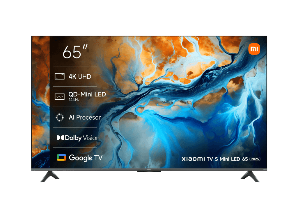XIAOMI TV S MINI LED 65 INCH - تلفزيون ذكي 65 بوصة من شاومي