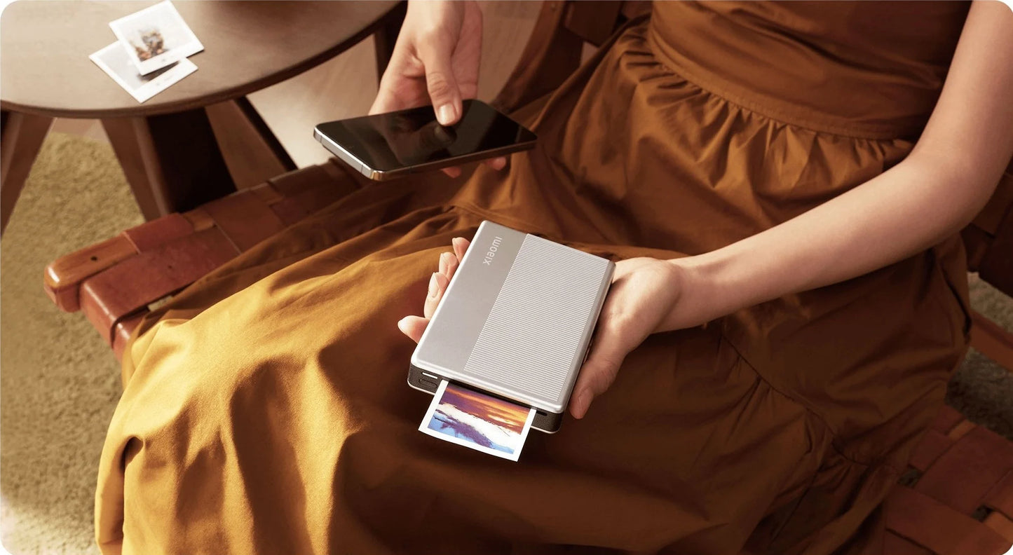 Xiaomi Portable Photo Printer 1S - طابعة الصور الحرارية المحمولة من شاومي