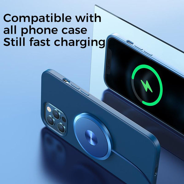 JOYROOM Joyroom 15W Ultra-thin Magnetic Wireless Charger For iPhone 12 Pro Max - شاحن ماك سيف