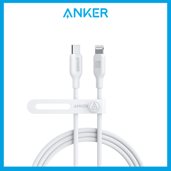 Anker 542 USB-C to LTG Cable (Bio-Nylon 3ft) - كيبل تايب سي لايتننغ 30 واط من انكر