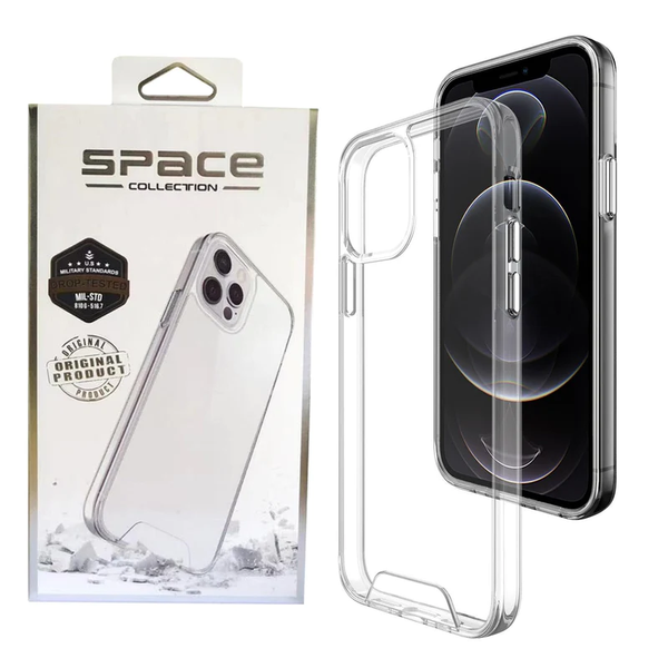 SPACE CLEAR CASE FOR S23 ULTRA- كفر شفاف للسامسونك اس 23 الترا